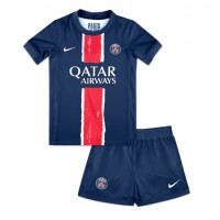 Dječji Nogometni Dres Paris Saint-Germain Domaci 2024-25 Kratak Rukav (+ Kratke hlače)